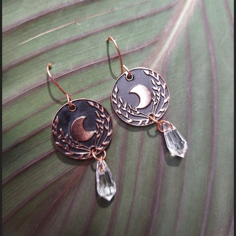 Celestial Moon Earrings